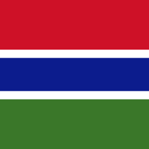 GAMBIA FLAGSquare