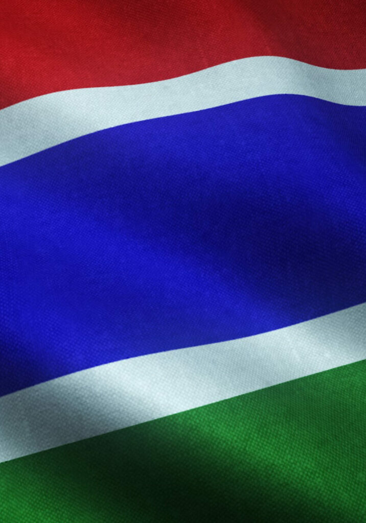 GAMBIA FLAG